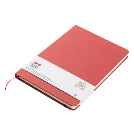 Блокнот из растительного сырья Tutti Frutti в твёрдом переплёте (цвета в ассортименте)