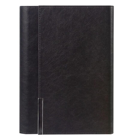 Ежедневник в суперобложке Country Liberty Mocca NUBA A5+, черный, недатированный, в твердой обложке