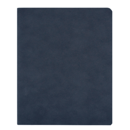 Еженедельник Flexy Nuba A4, темно-синий, недатированный, в гибкой обложке